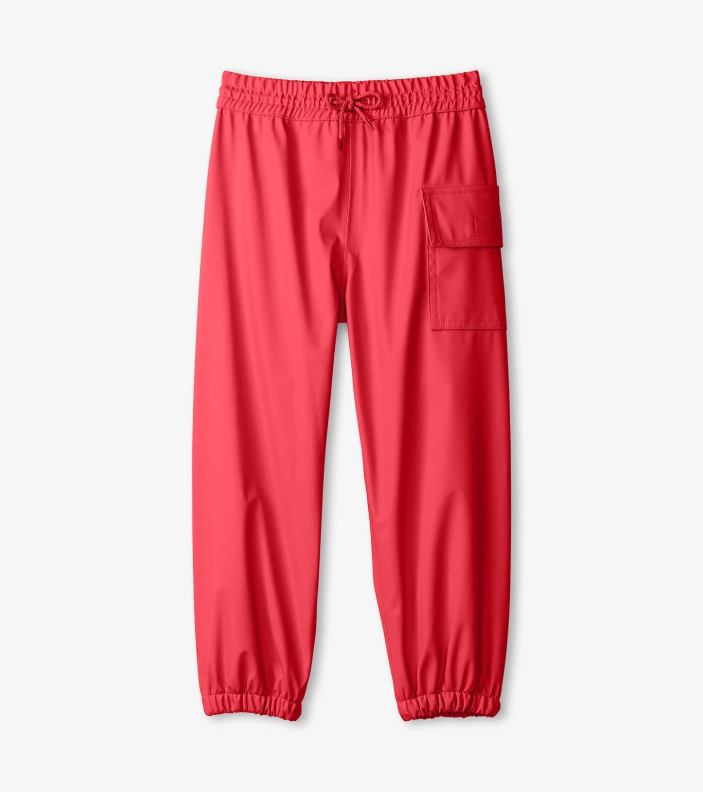 Red Kids Rain Pants