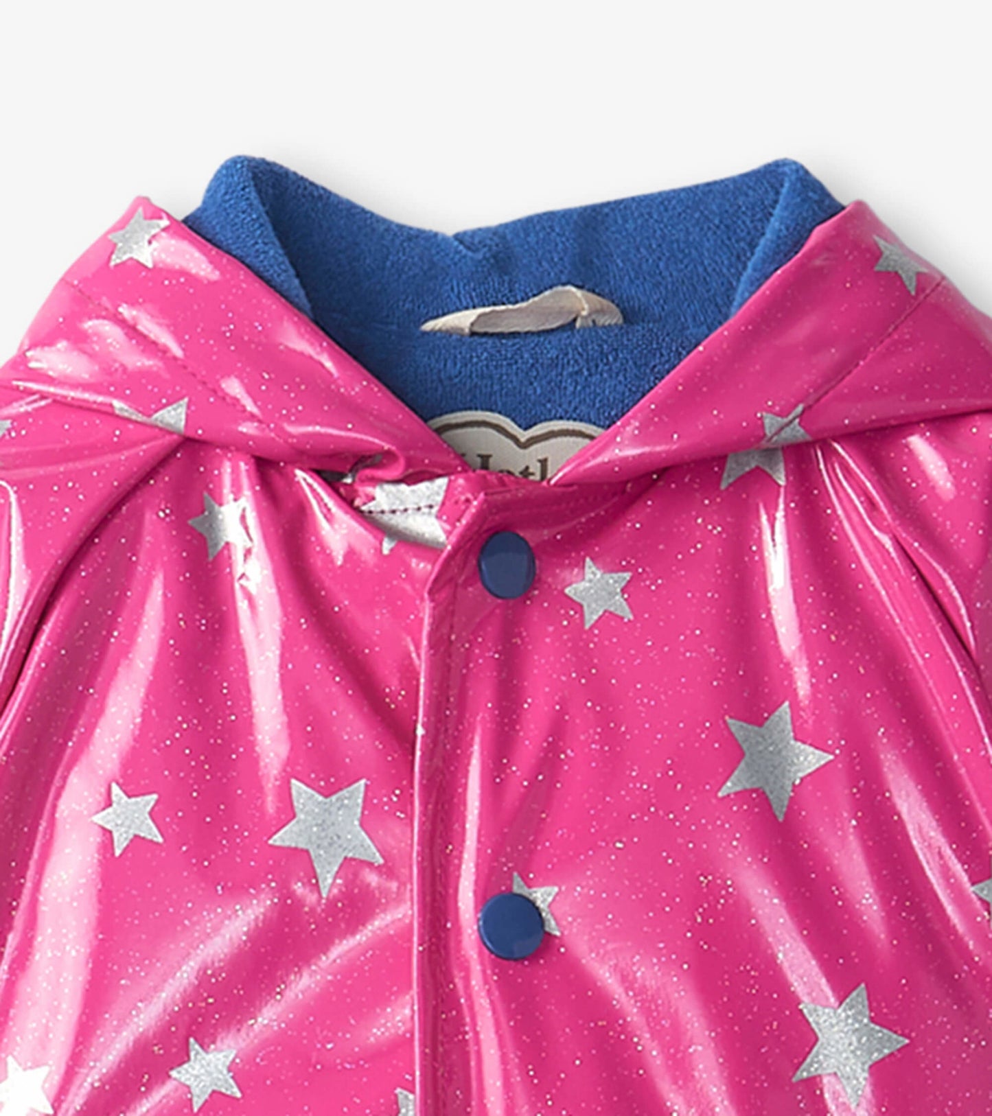 Glitter Stars Baby Raincoat