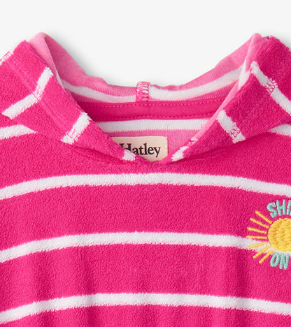 Baby Girls Pink Paradise Terry Cover-Up