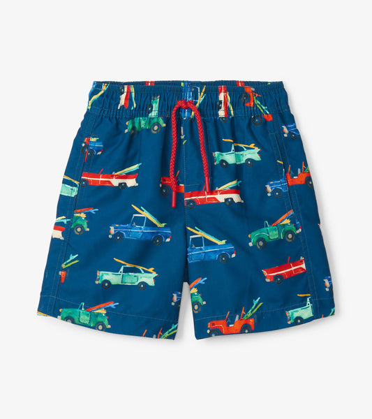 Surf Cars Swim Trunks