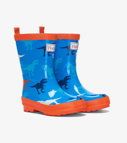 Giant T-Rex Shiny Rain Boots