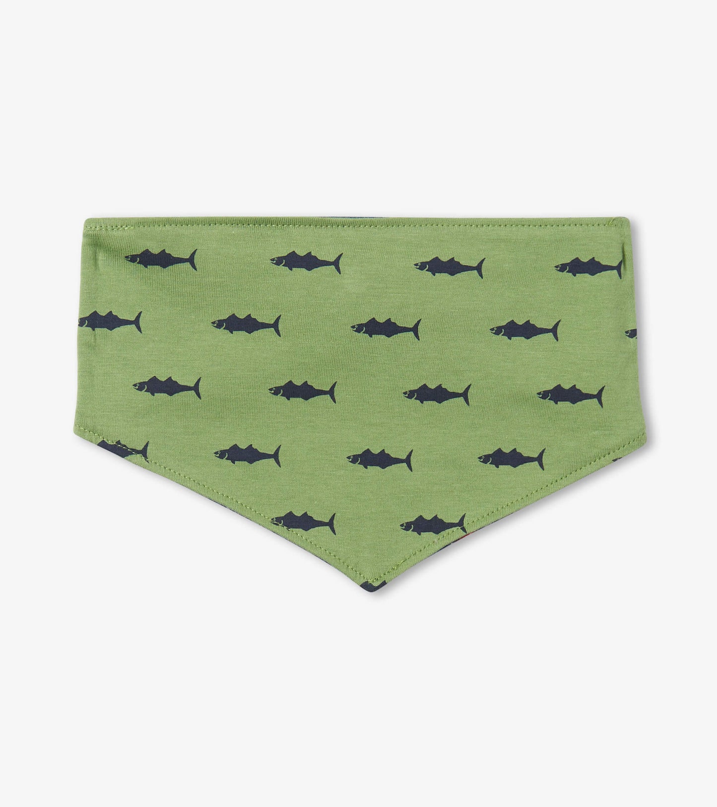 Gone Fishing Reversible Dog Bandana