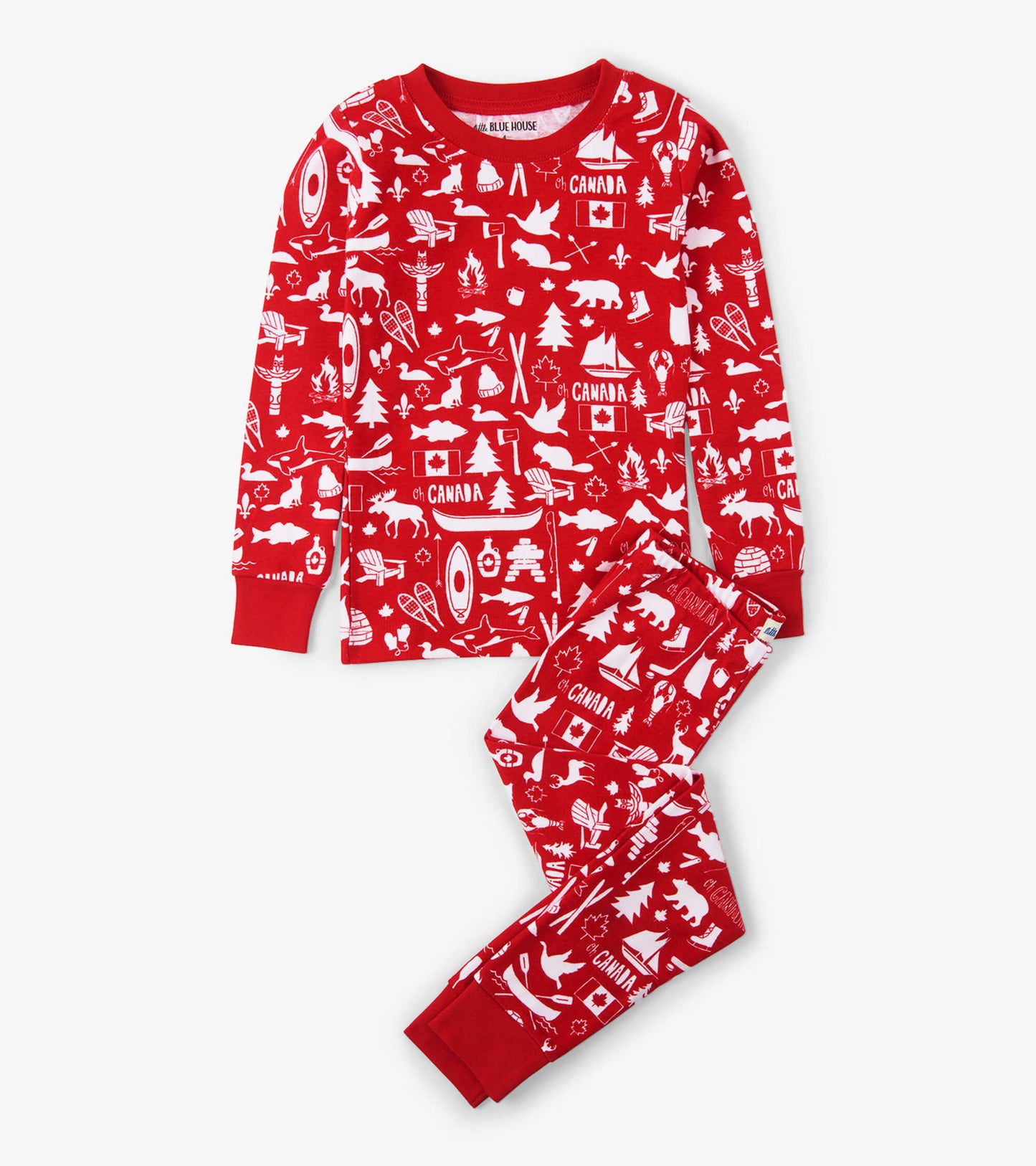 Oh Canada Kids Pajama Set