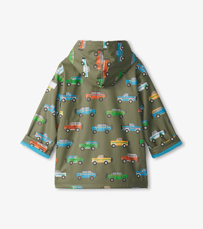 Boys Off-Roading Zip-Up Rain Jacket