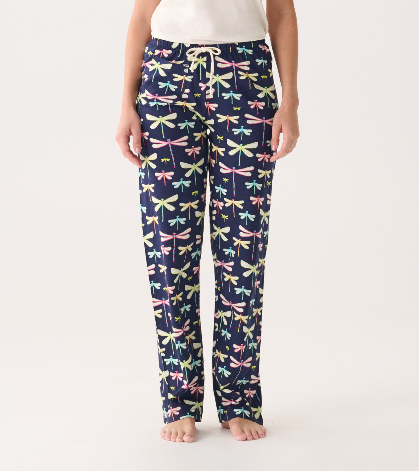 Dragonflies Women's Jersey Pajama Pants