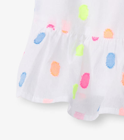 Baby & Toddler Girls Summer Dots Flounce Dress