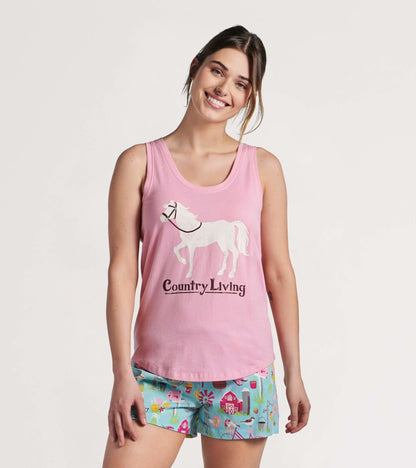 Country Living Women's Pajama Tank