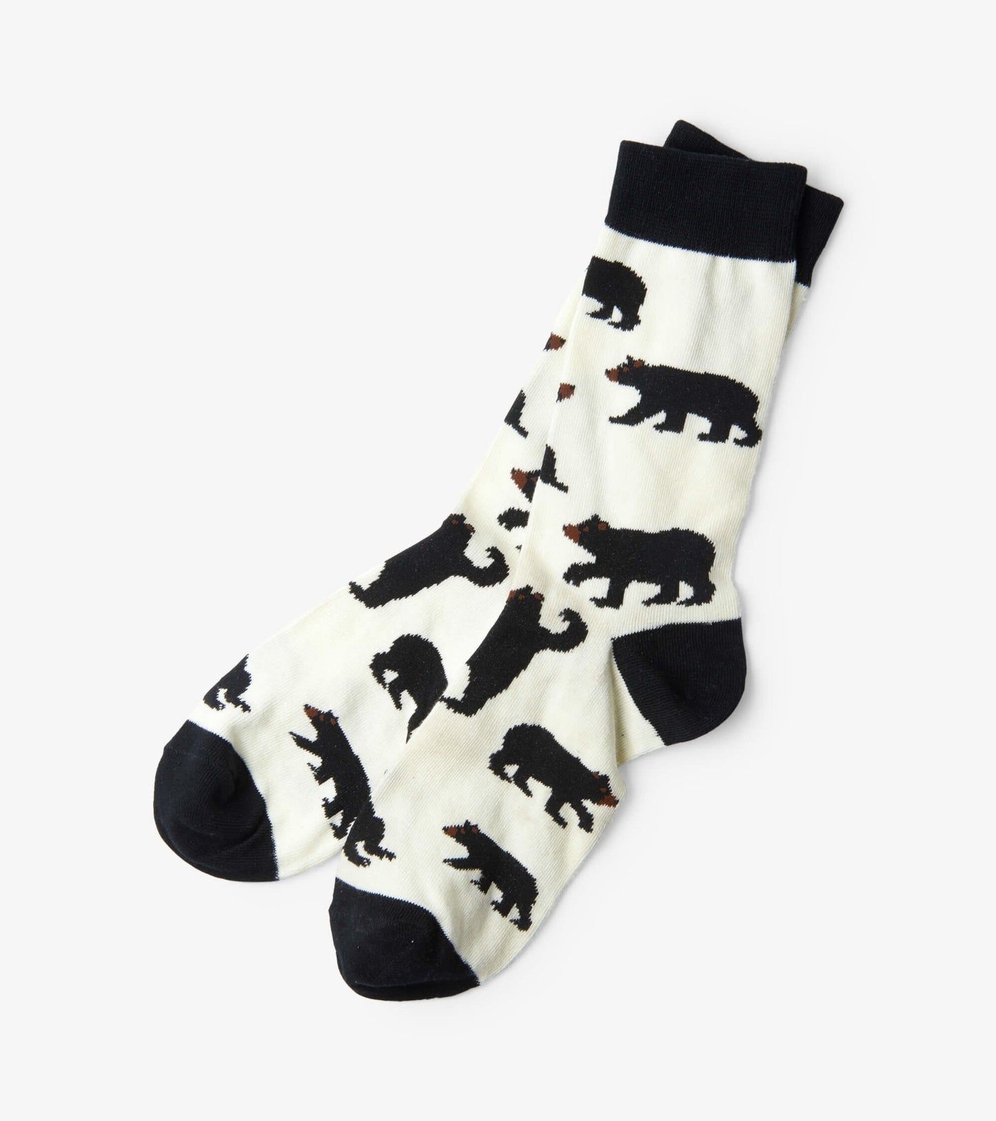 Black Bears Men's Crew Socks