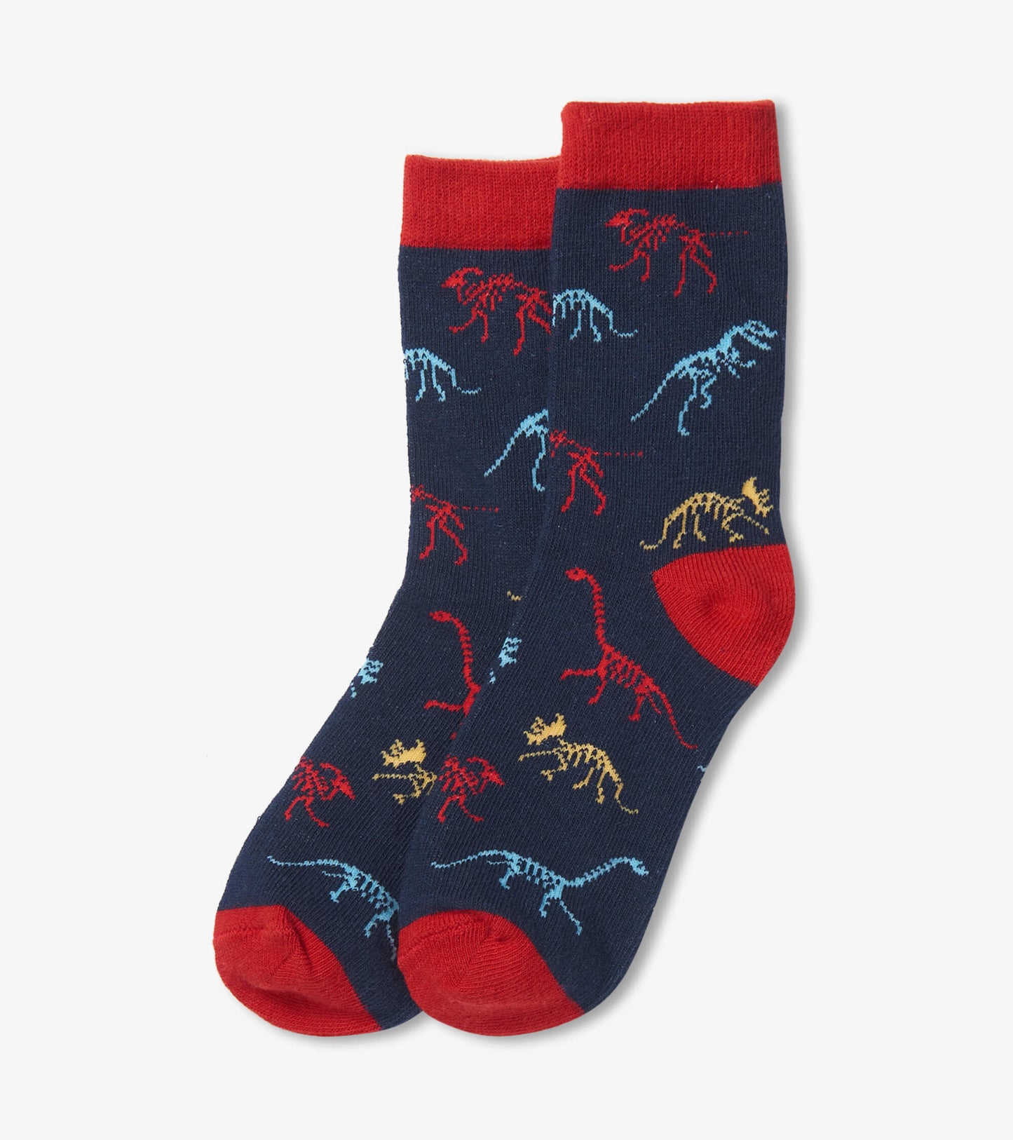 Dino Bones Kids Crew Socks