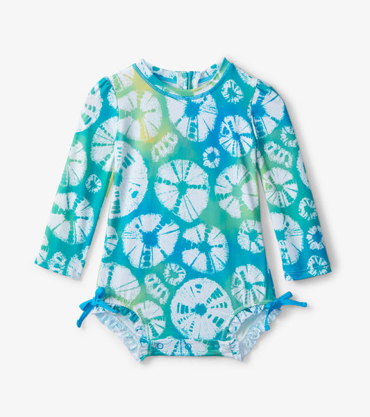 Watermelon Tie Dye Baby Rashguard Swimsuit