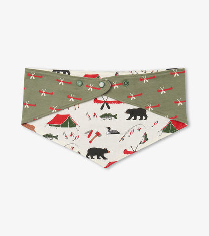 Happy Camper Reversible Dog Bandana