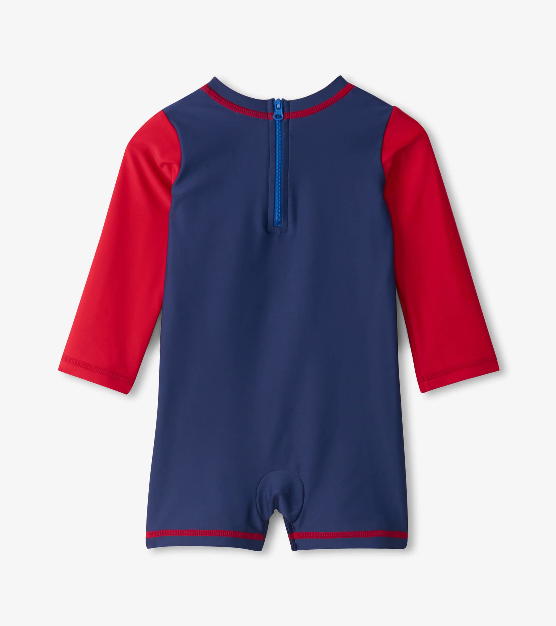 Baby Boys Nautical Anchor One-Piece Rashguard - Main Image