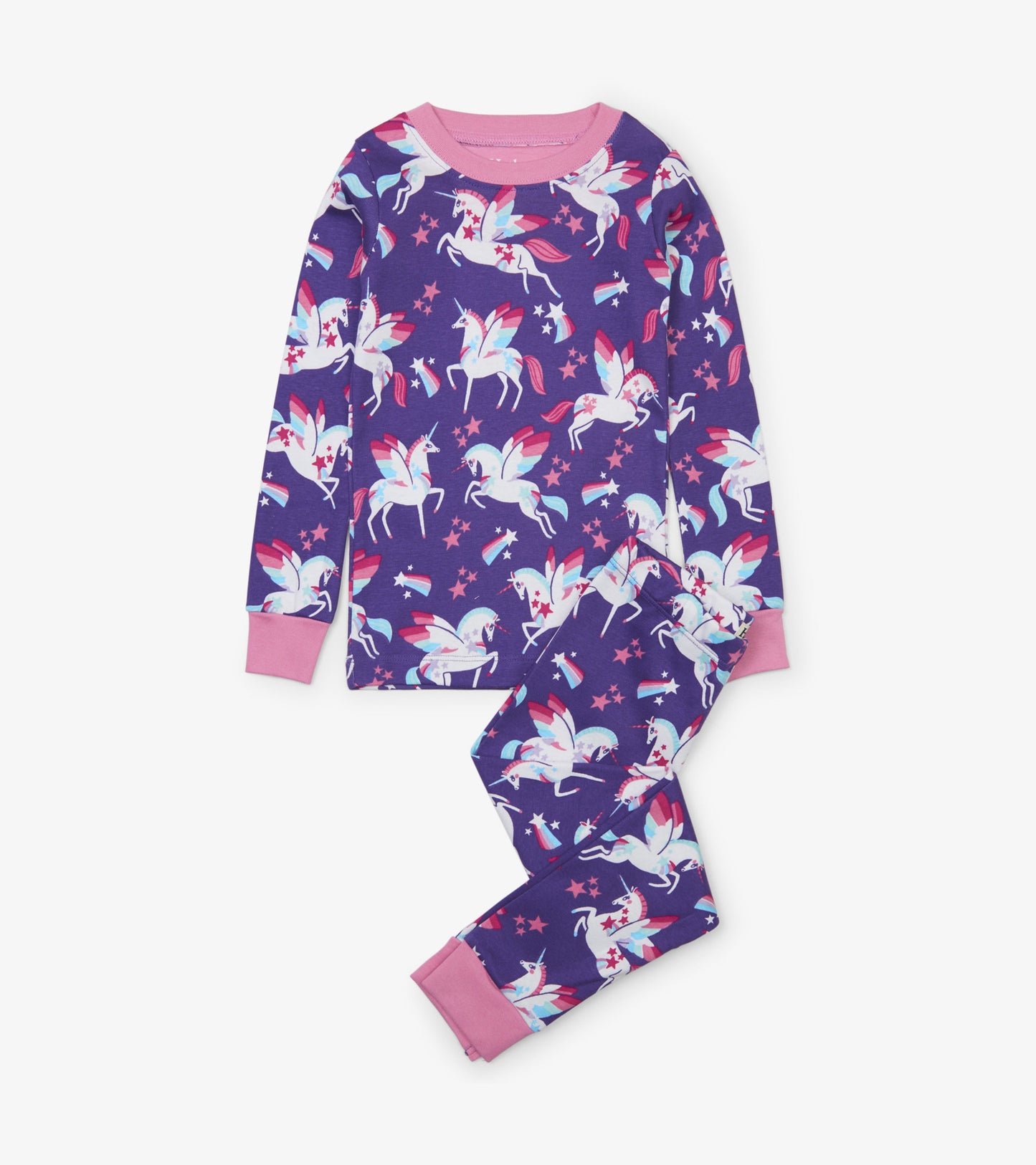 Rainbow Winged Unicorns Pajama Set