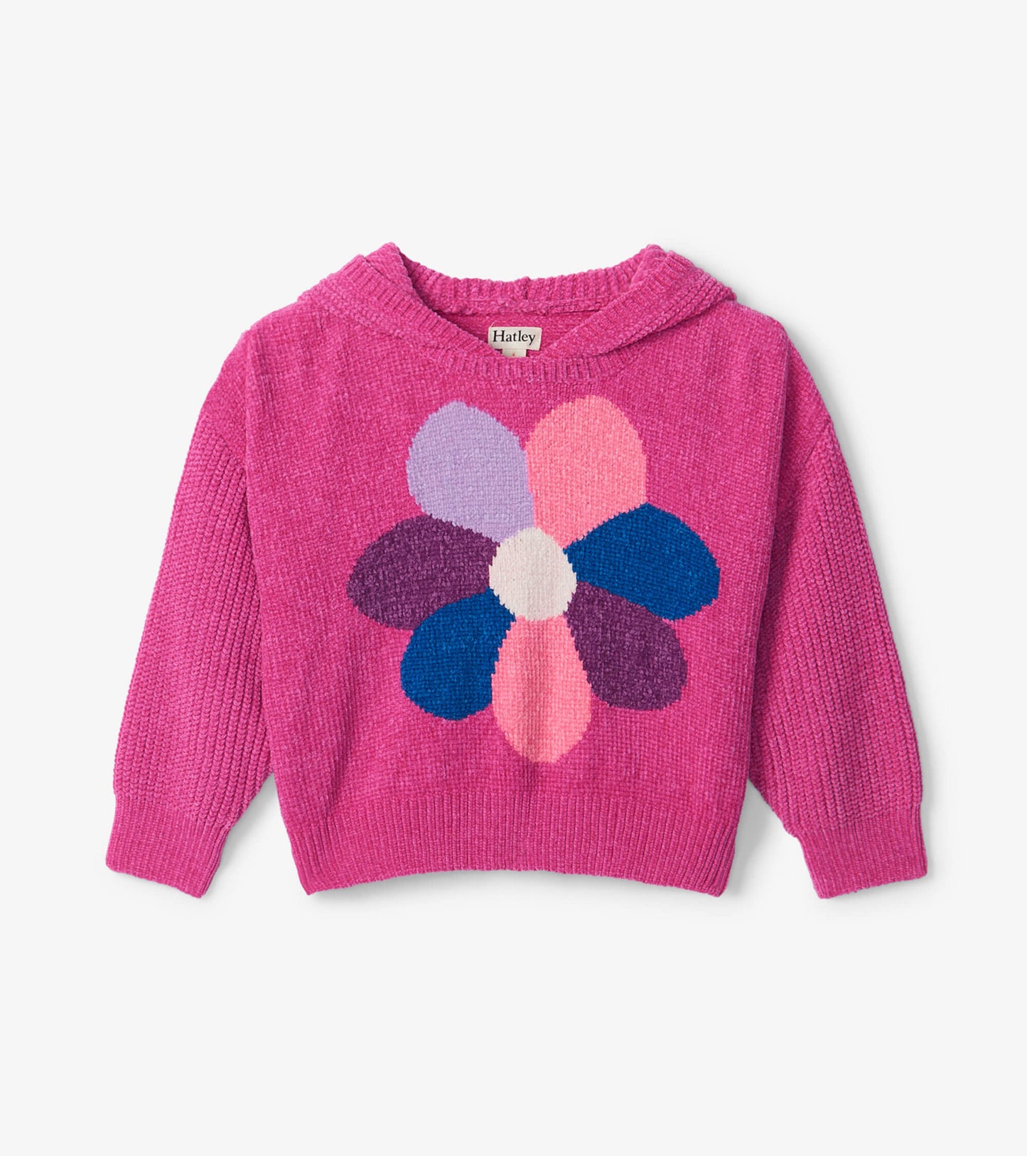 Girls Flower Power Hoodie