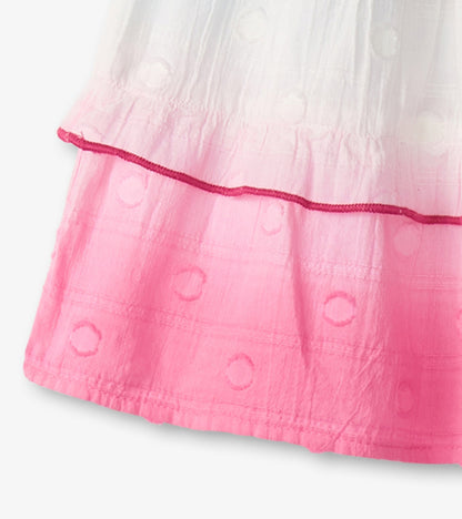 Girls Summer Waves Tiered Skirt