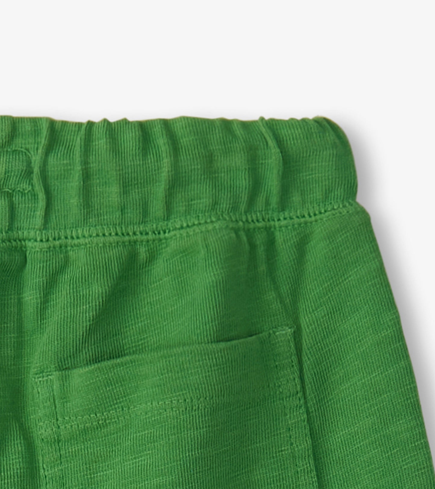 Boys Camp Green Relaxed Shorts