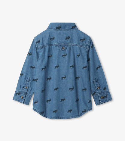 Mini Elk Button Down Shirt