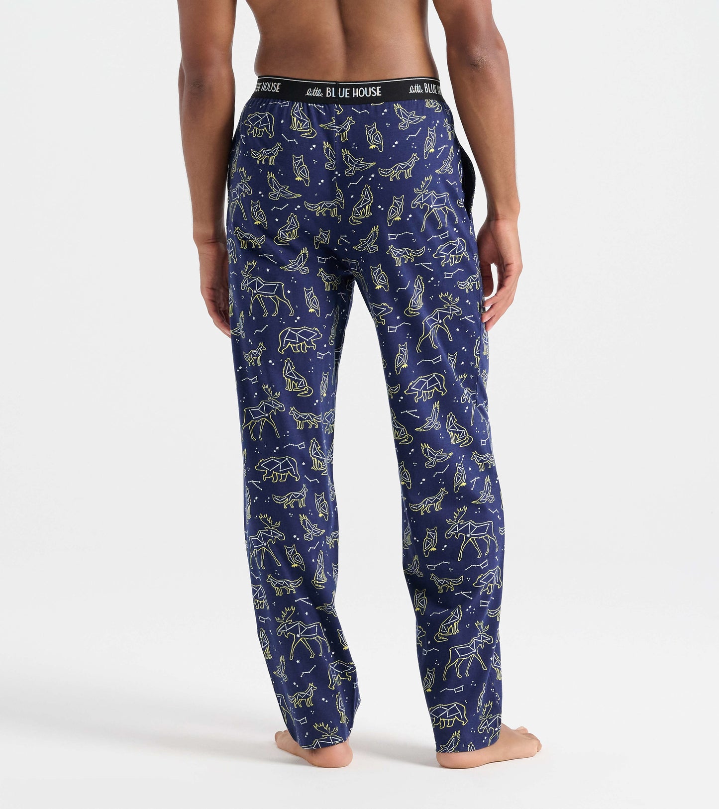 Animal Constellations Men's Jersey Pajama Pants