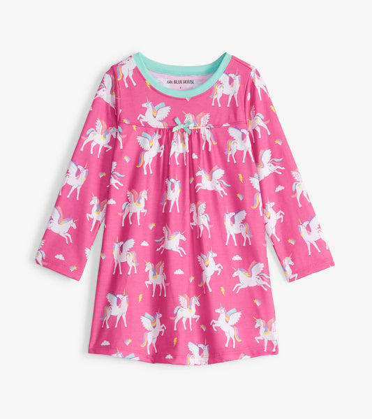 Rainbow Pegasus Kids Nightdress