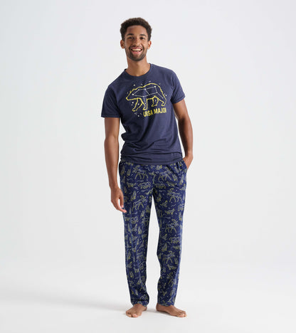 Animal Constellations Men's Jersey Pajama Pants