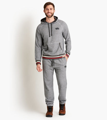 Marled Grey Bear Men's Heritage Pullover Hoodie