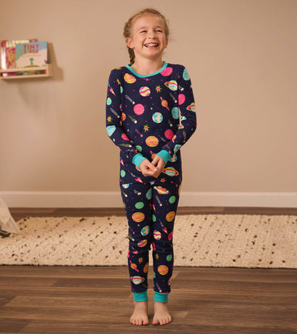 Interstellar Kids Organic Cotton Pajama Set