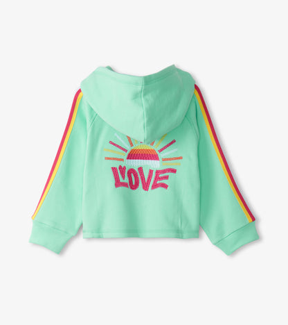 Girls Sunny Days Raglan Hoodie