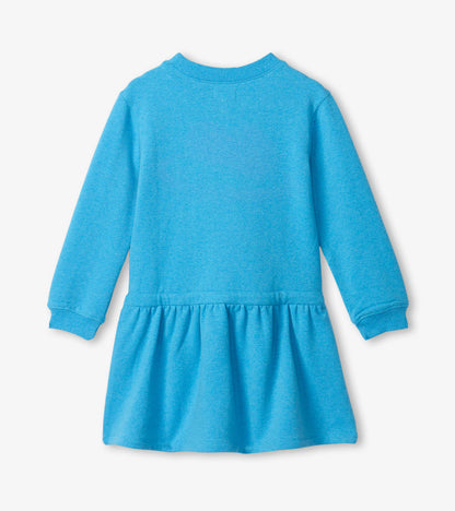 Girls Dreamy Heart Fleece Dress