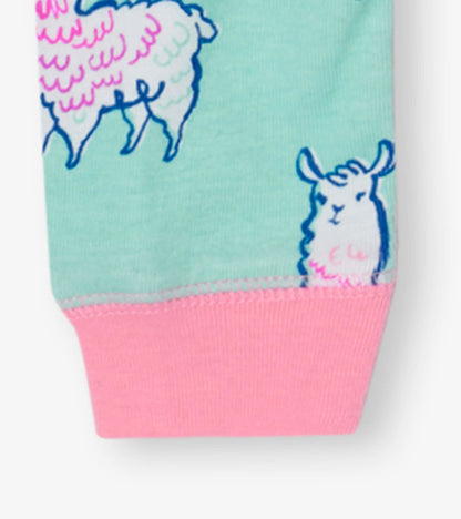 Adorable Alpacas Organic Cotton Baby Sleeper