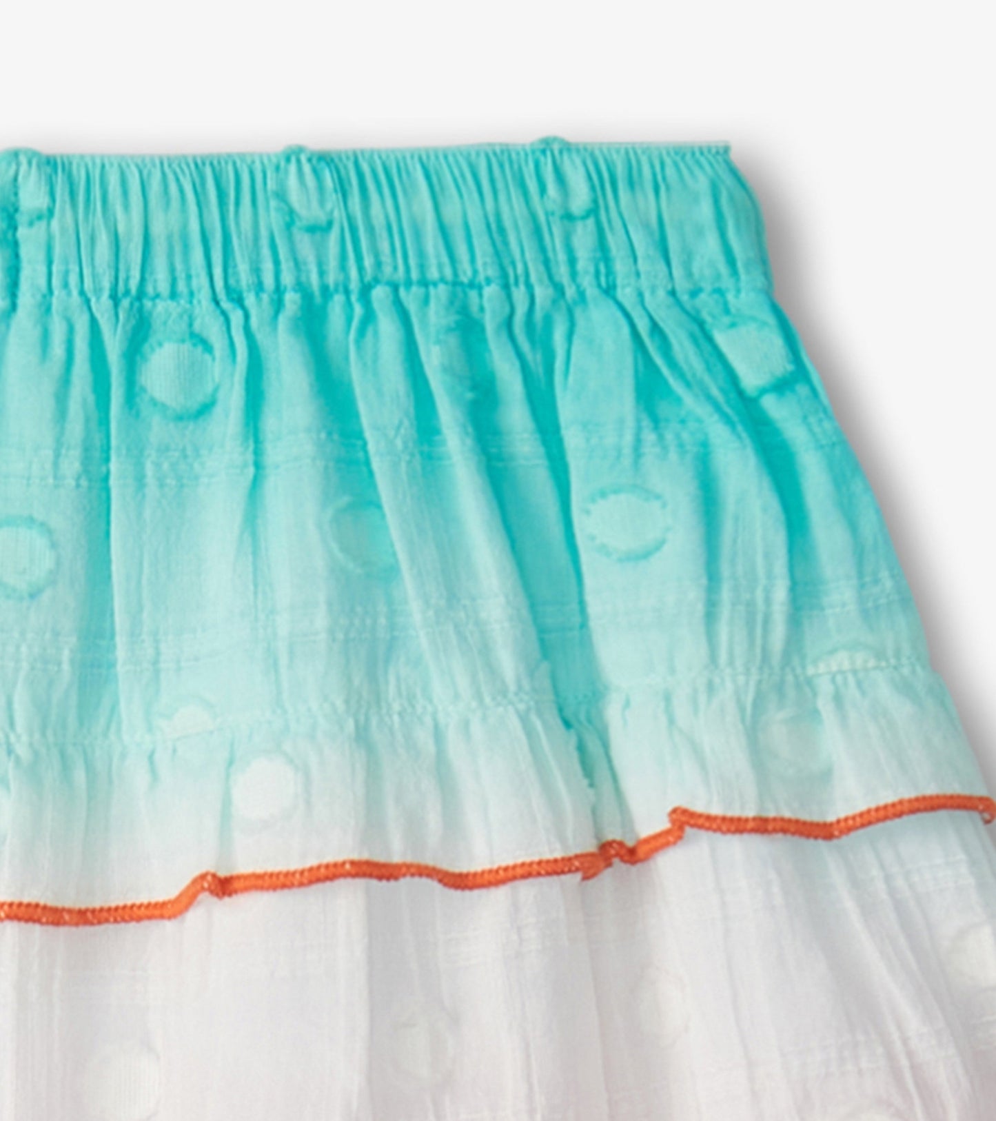 Girls Summer Waves Tiered Skirt