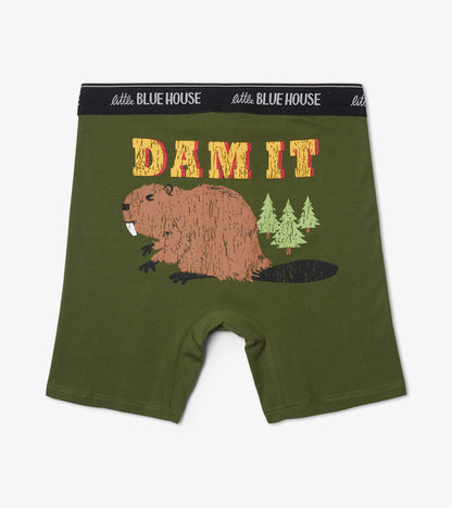 Dam it Green Men's Boxer Briefs