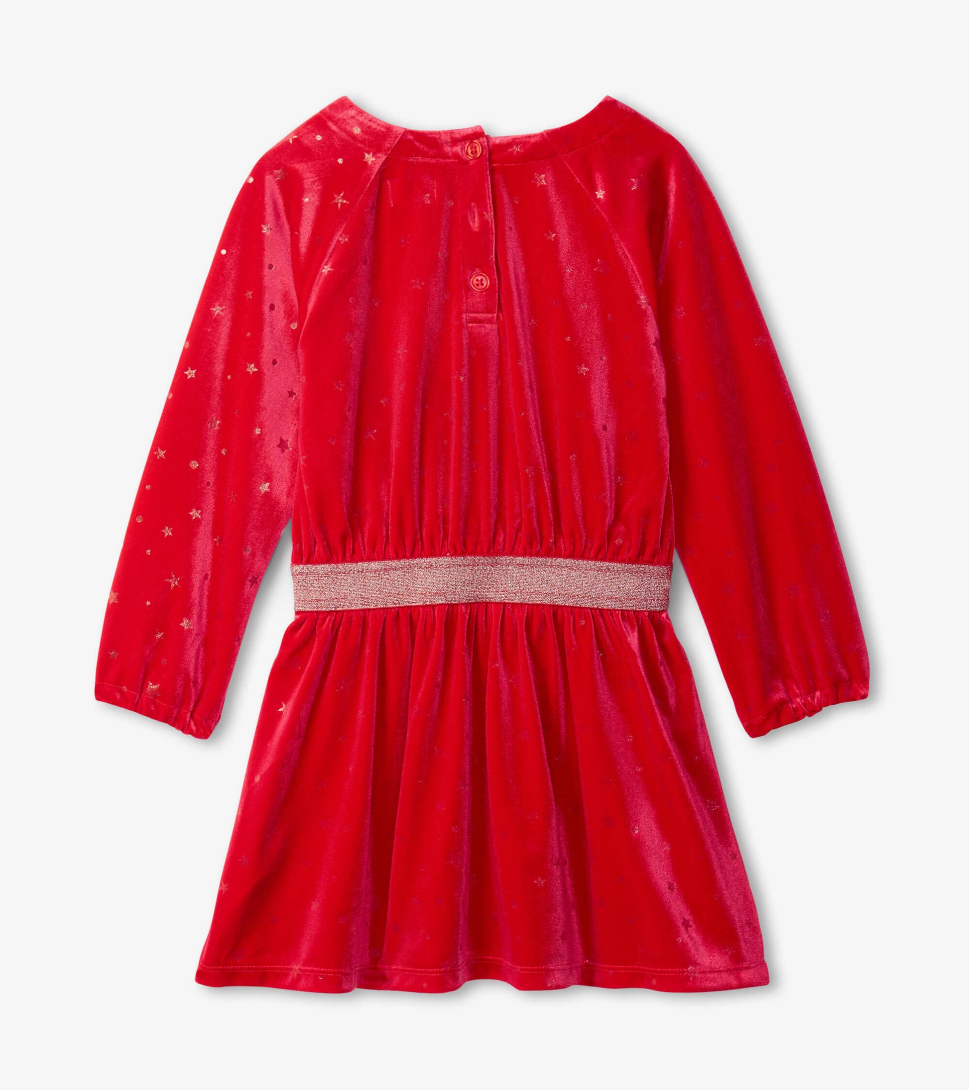 Hatley Holiday Stars Crushed Velour Dress Hatley Holiday Stars Crushed Velour Dress