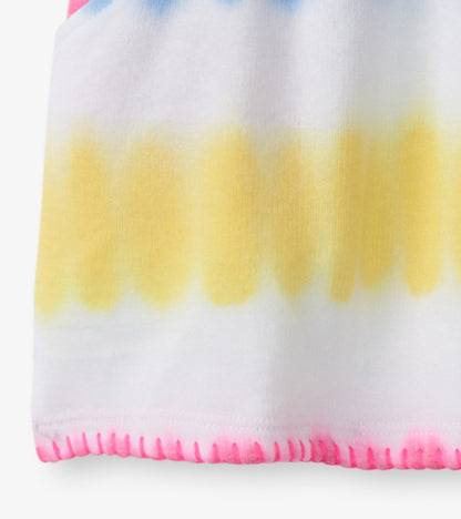 Girls Sunset Tie Dye Pull-On Dress