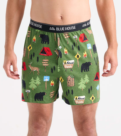 Hiking Trail Men's Boxer Shorts