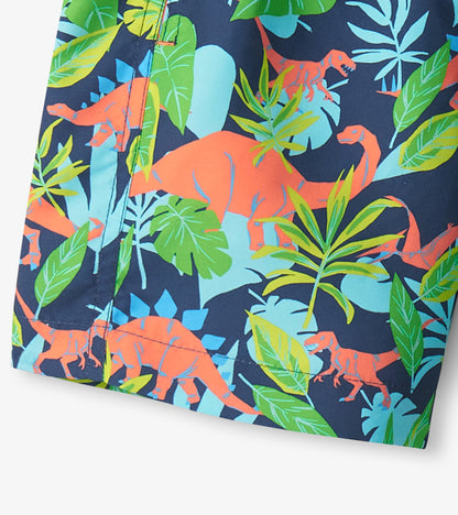 Boys Dino Jungle Swim Trunks