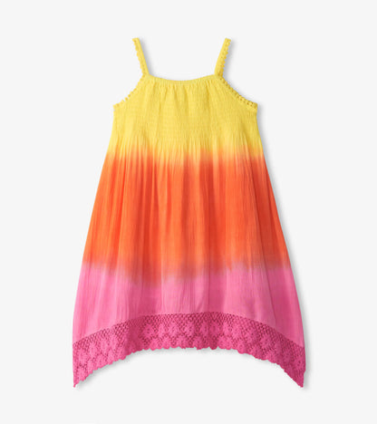 Girls Sunny Days Handkerchief Dress