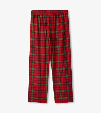 Men's Classic Holiday Plaid Flannel Pajama Pants