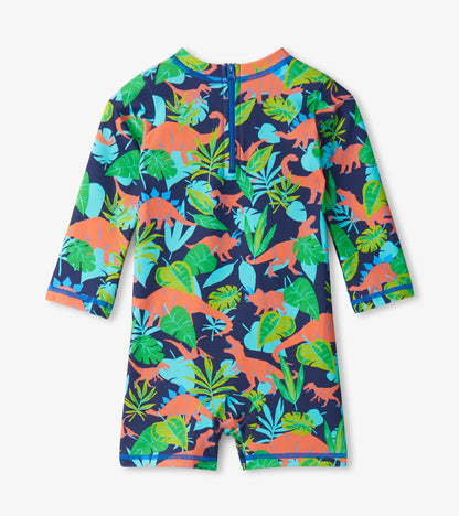 Baby Boys Dino Jungle One-Piece Rashguard