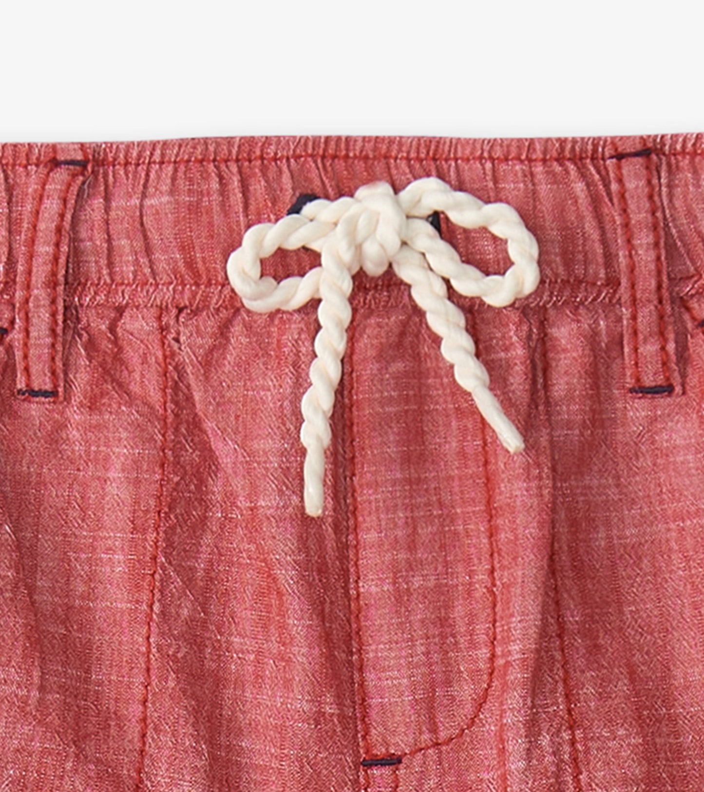 Boys Nautical Chambray Woven Shorts