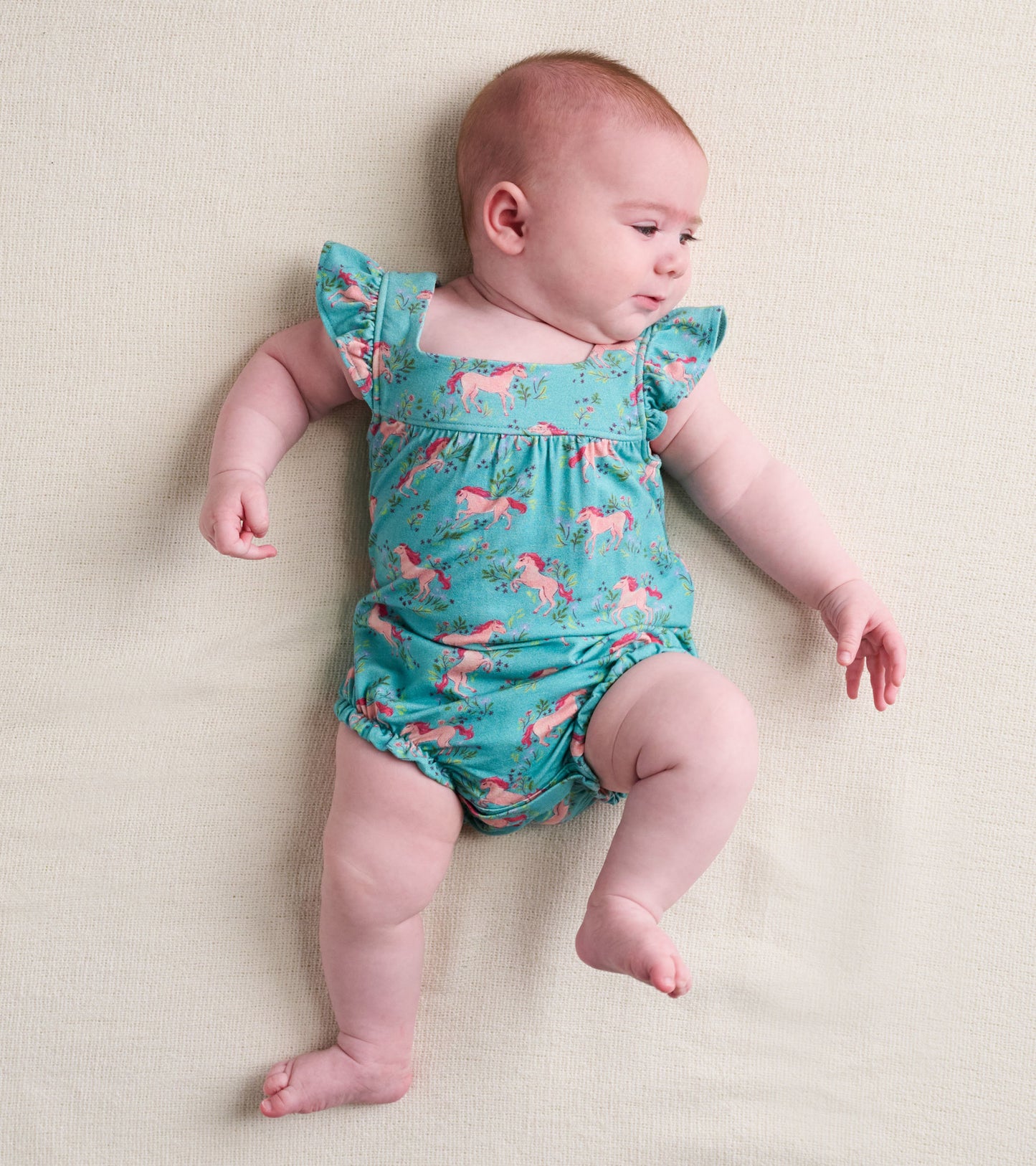 Meadow Pony Baby Bubble One Piece