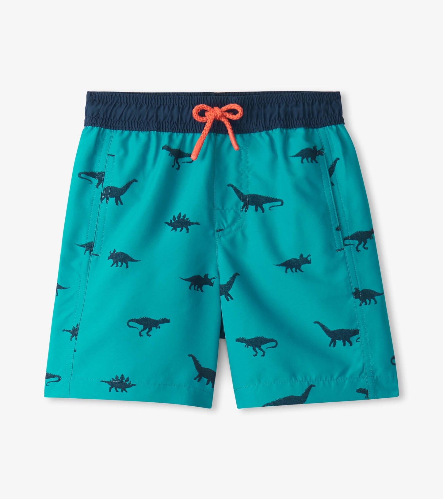 Boys Dino Silhouette Swim Trunks