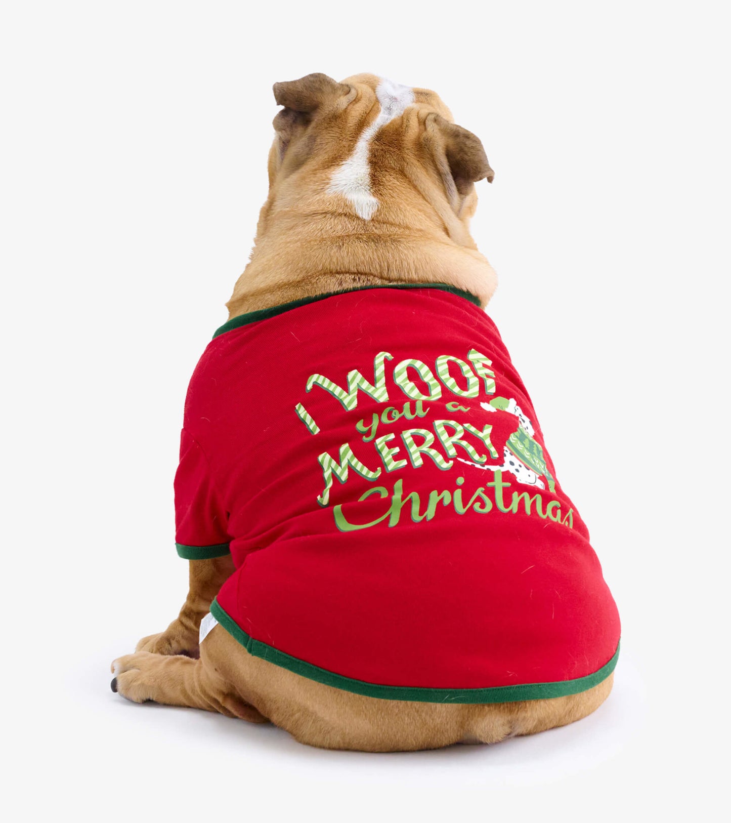 Woofing Christmas Dog Tee