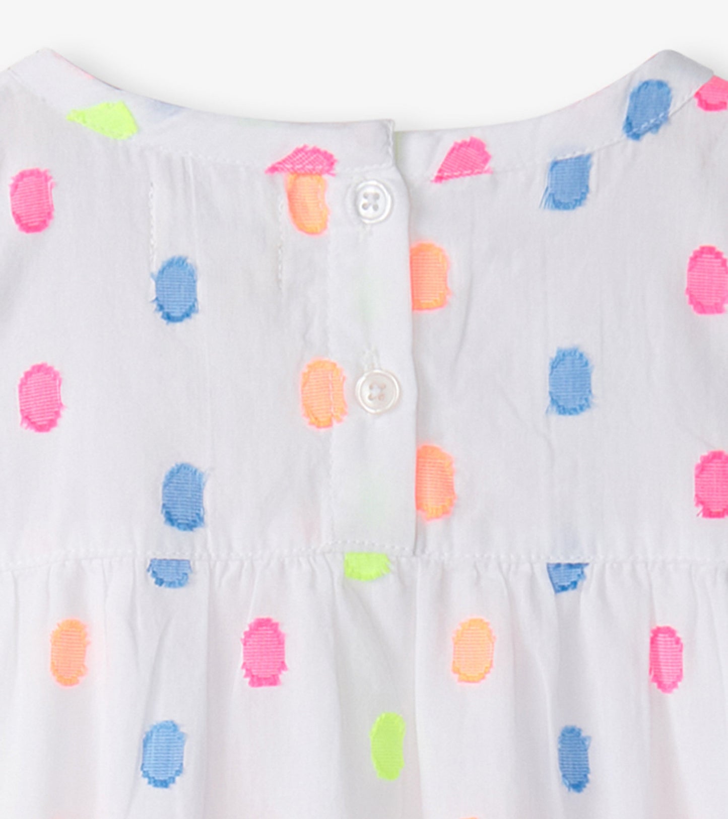 Baby & Toddler Girls Summer Dots Flounce Dress