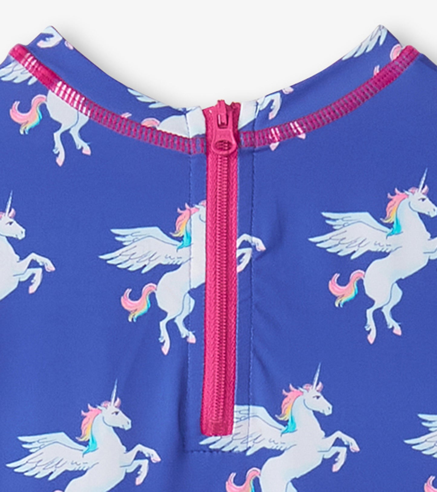 Baby Girls Dazzling Unicorn Rashguard Swimsuit