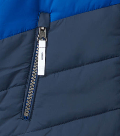 Black & Blue Kids Puffer Jacket