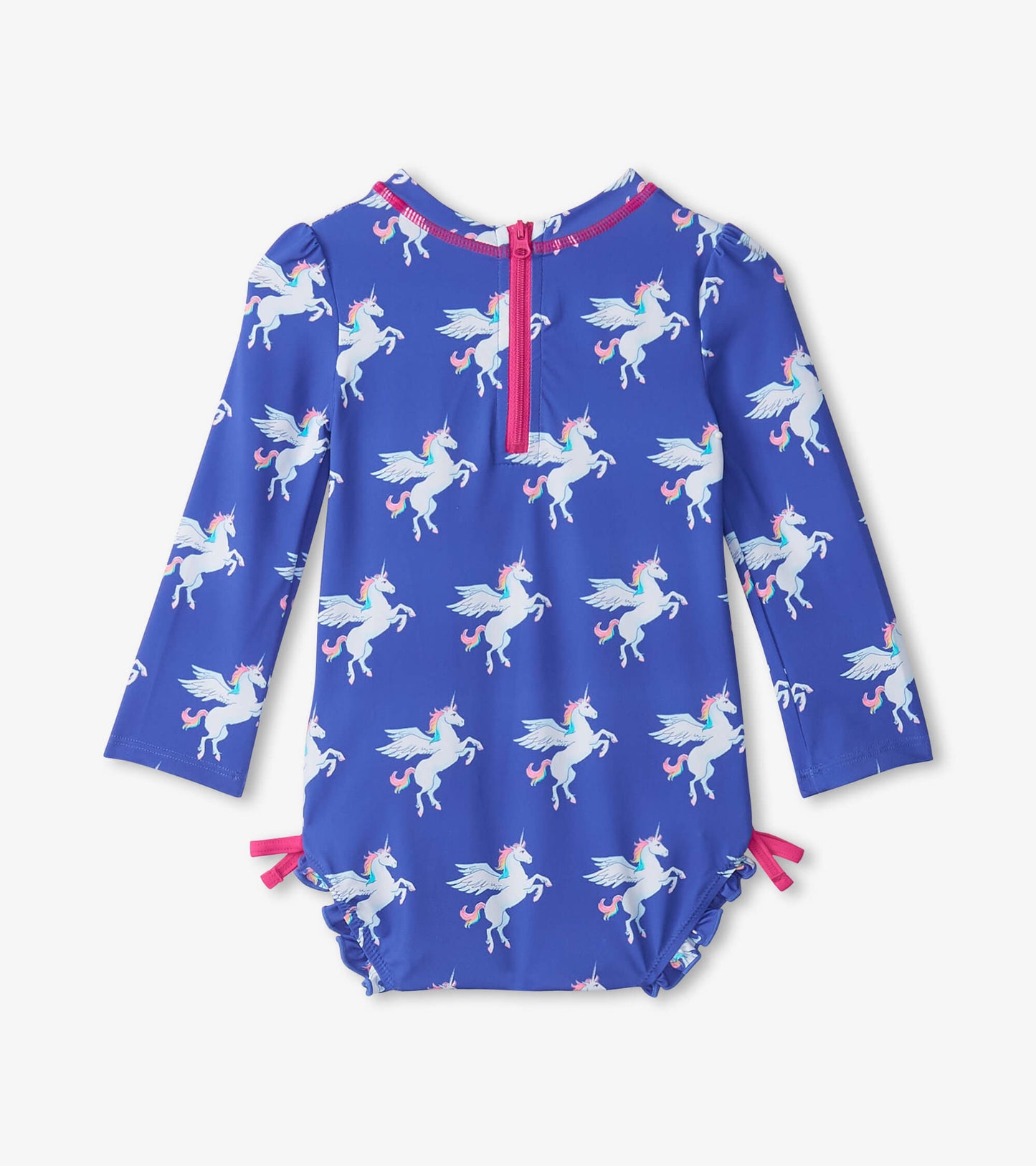 Baby Girls Dazzling Unicorn Rashguard Swimsuit