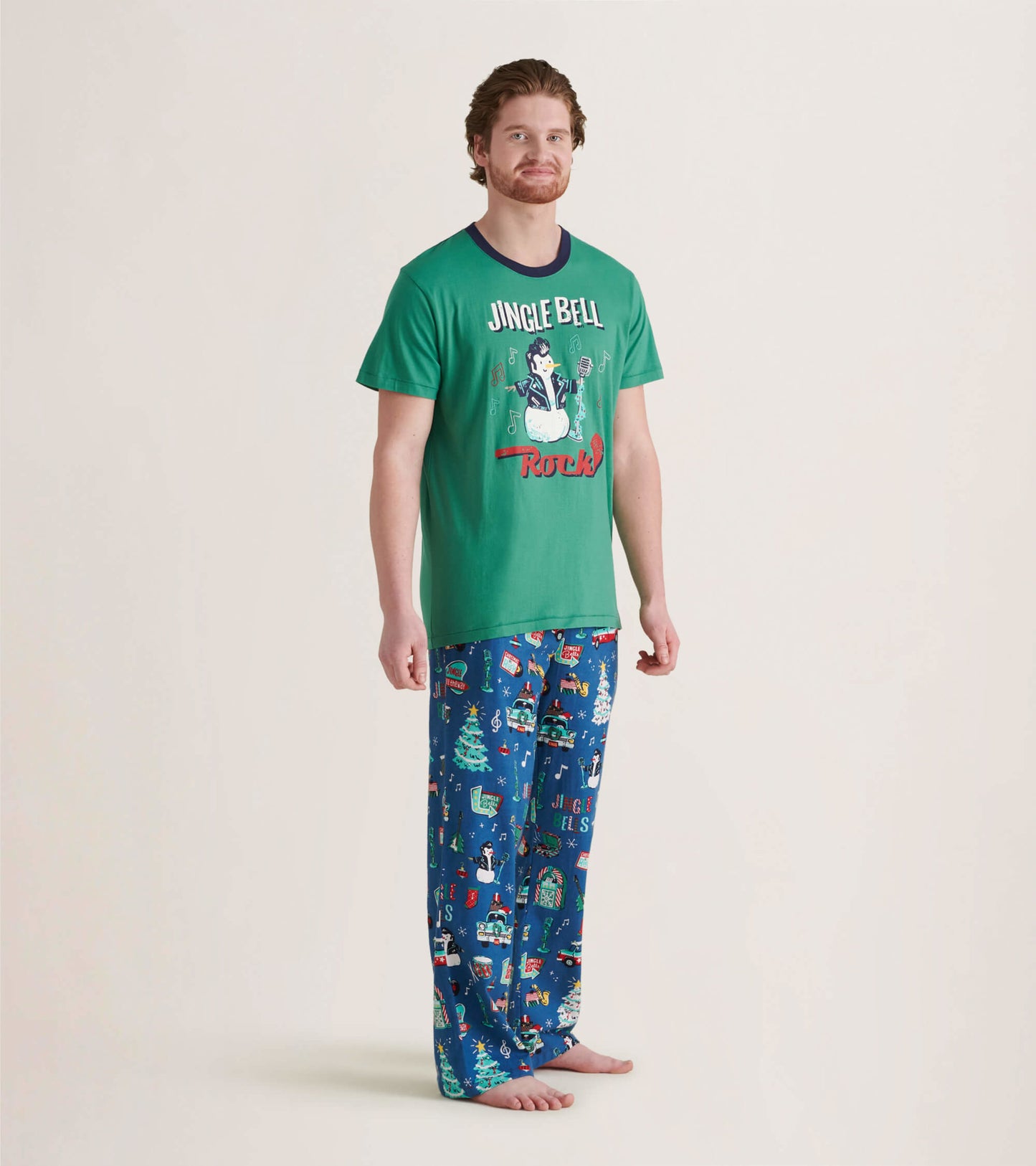 Rockin Holidays Men's Flannel Pajama Pants