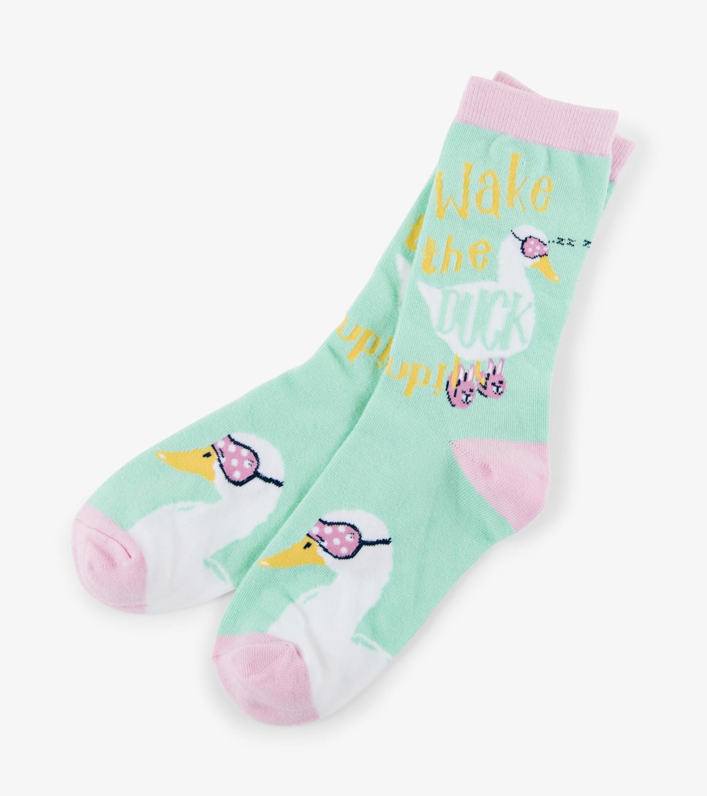 Wake The Duck Up Women's Crew Socks