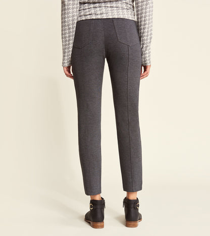 Kate Ponte Pants - Charcoal