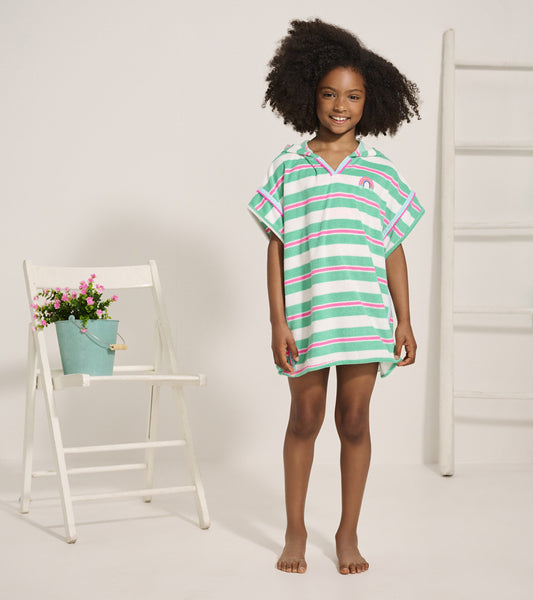 Girls Biscay Beach Hooded Cover-Up